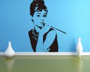 Sihlouette d'Audrey Hepburn